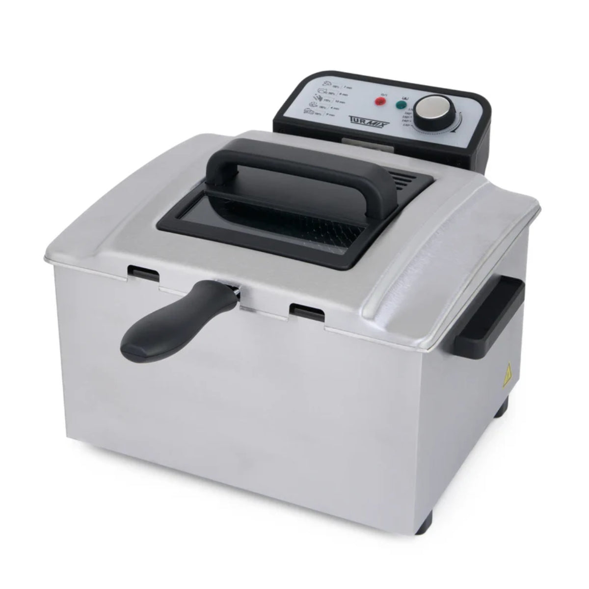 FREIDORA DE ACERO INOXIDABLEIDABLE | 5 LITROS | 3 CANASTILLAS | USO PROFESIONAL | TURMIX TU24