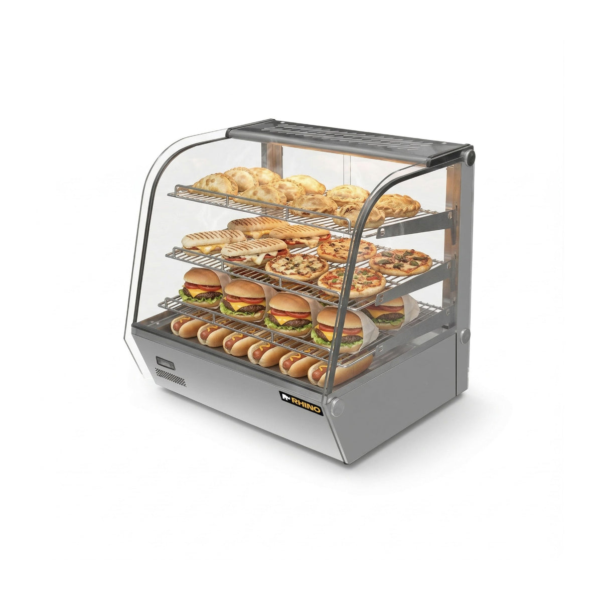 Vitrina caliente sobre mostrador de 120 l | Rhino | Vicamo-120l