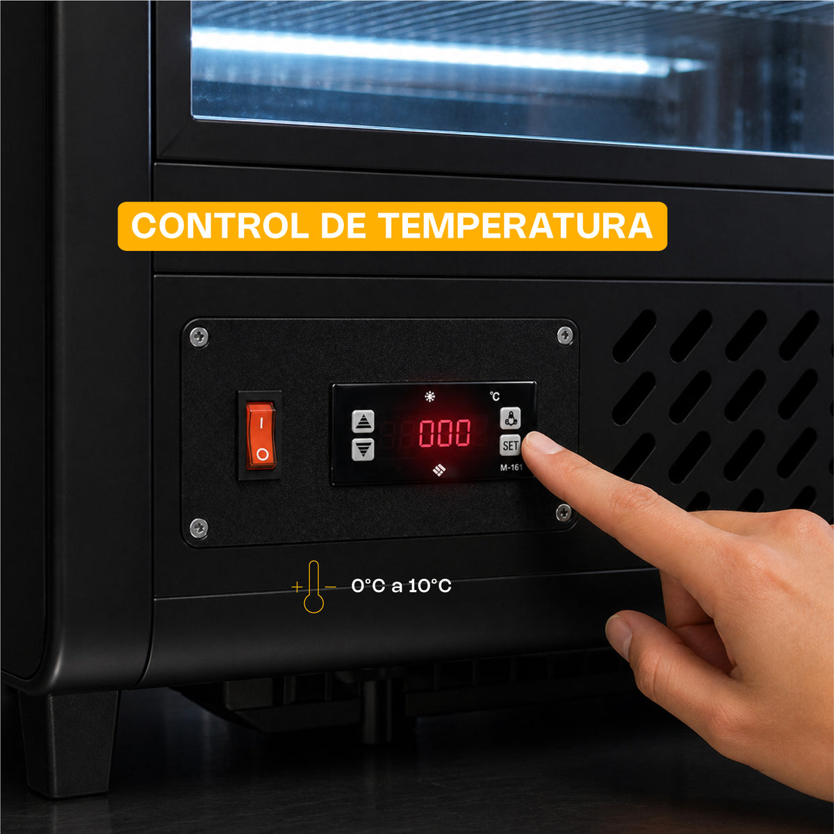 Vitrina refrigerada de mostrador de 76 l | Rhino | Viremo-100