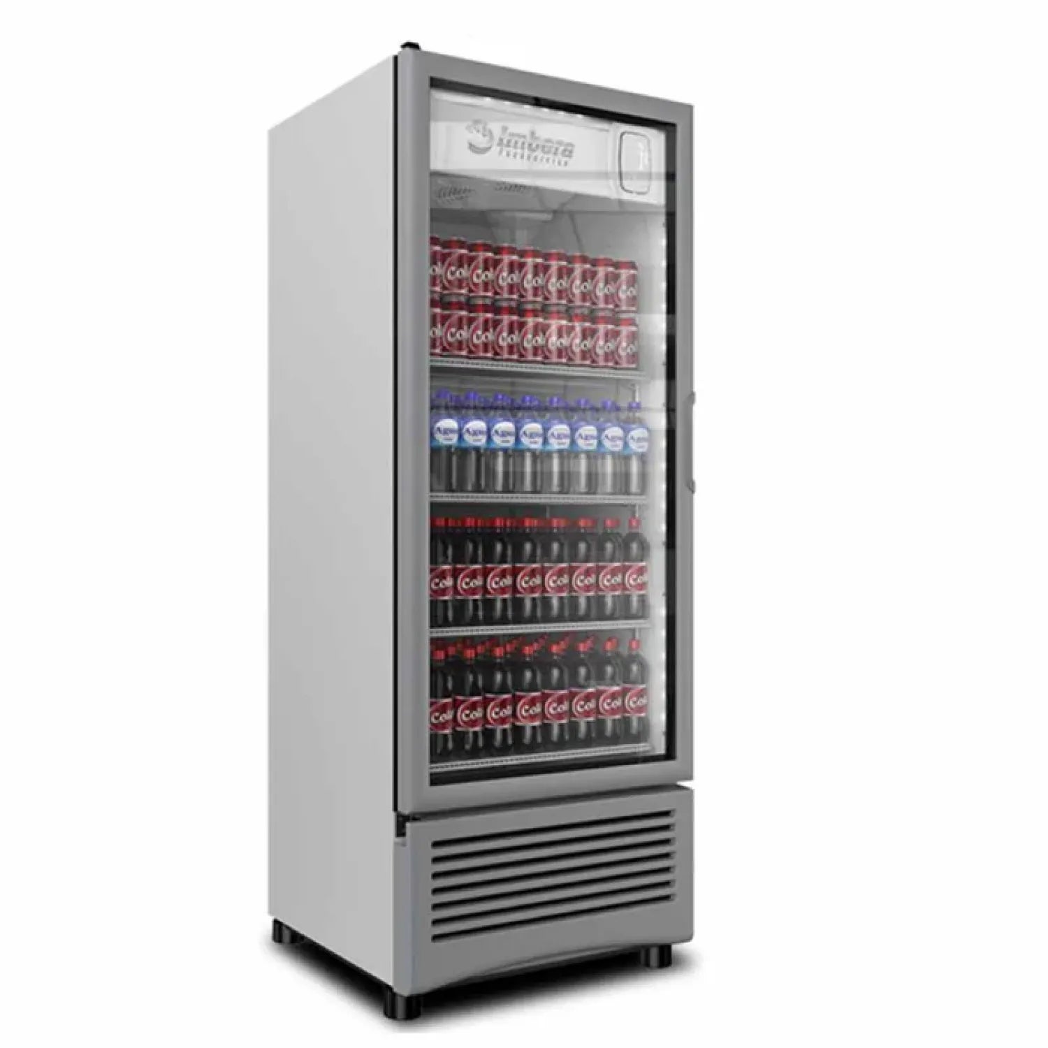 Enfriador Vertical 1 Puerta Comercial Blanco con LED | IMBERA | VR17-D