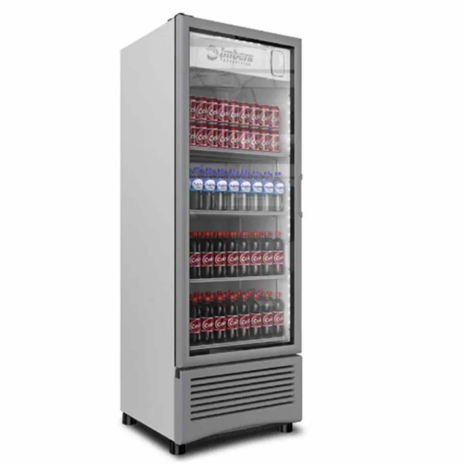 Enfriador Vertical Comercial Blanco con LED | IMBERA | VR20-D