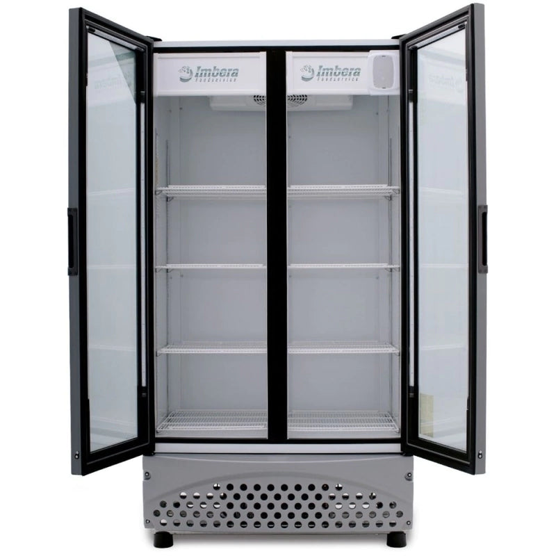 Enfriador Vertical Comercial | 736 Litros (26 Pies³) | Iluminación Led | Uso Comercial | VRD26 D | IMBERA