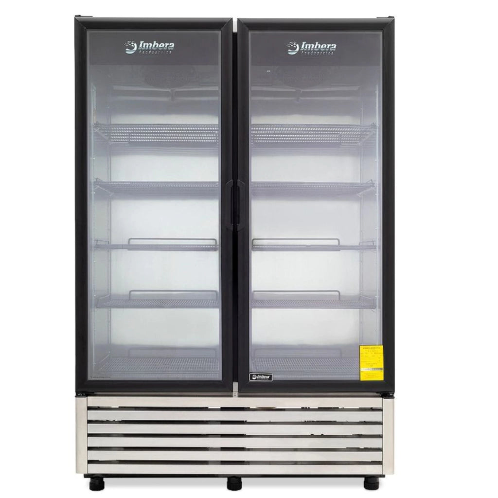 Enfriador Vertical Comercial | 1218 Litros (43 Pies³) | Acero Inoxidable | Uso Comercial | VRD43 | IMBERA