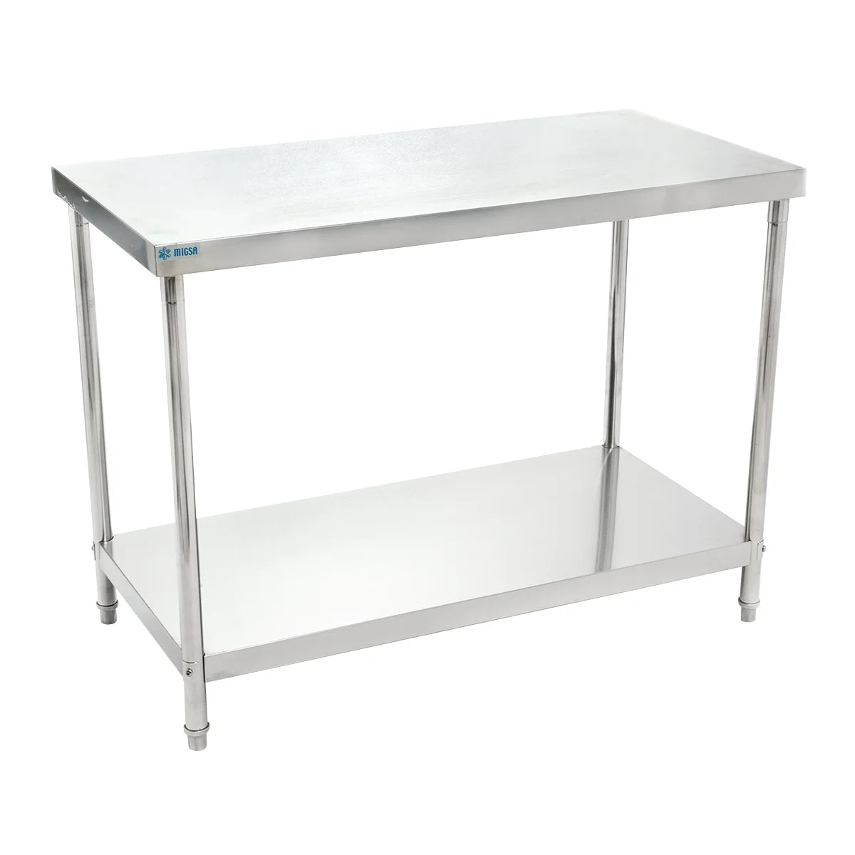 Mesa de Trabajo Central Acero Inoxidable 120 cm | BN-W03/120