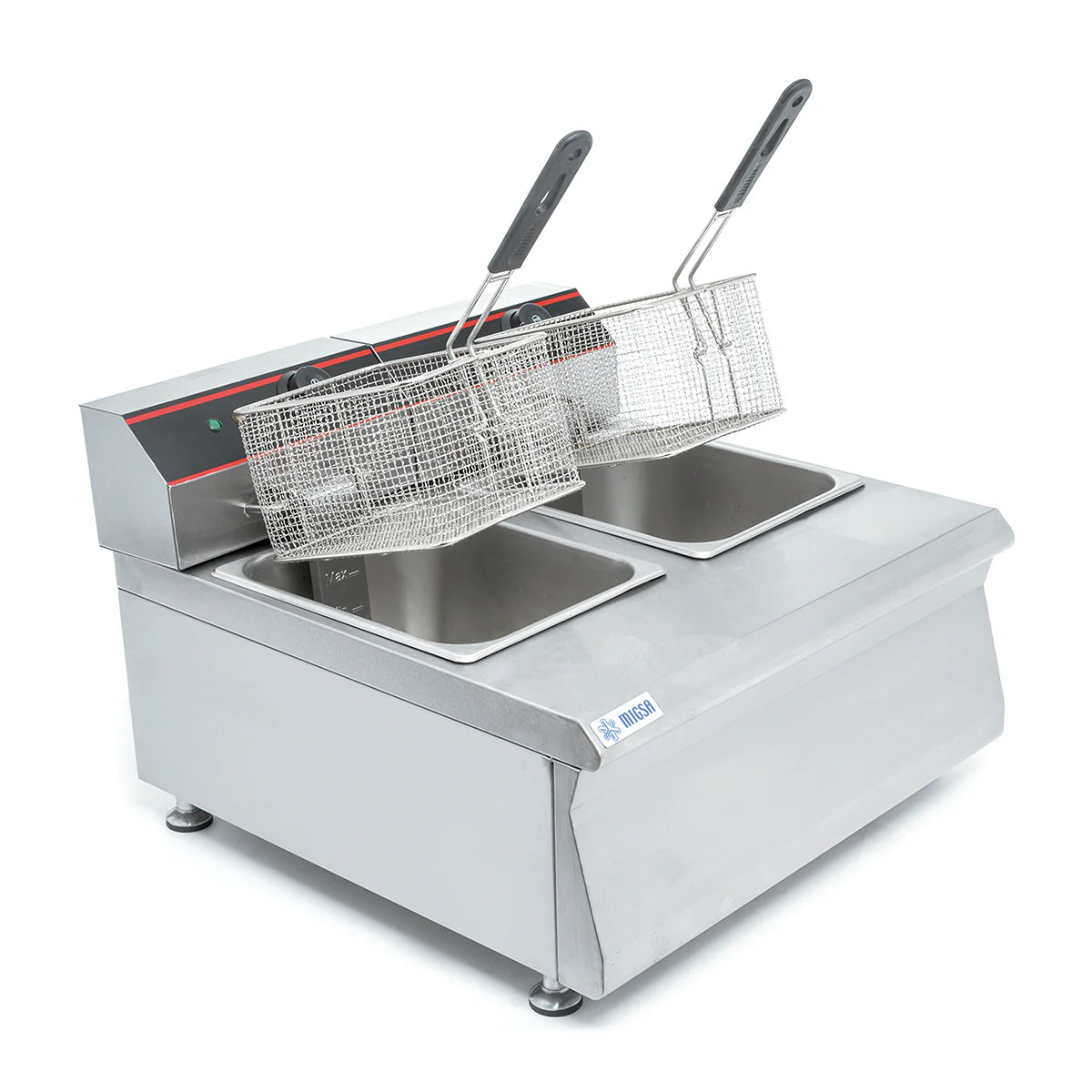 FREIDOR ELÉCTRICO DE 2 TINAS | BN600-E601