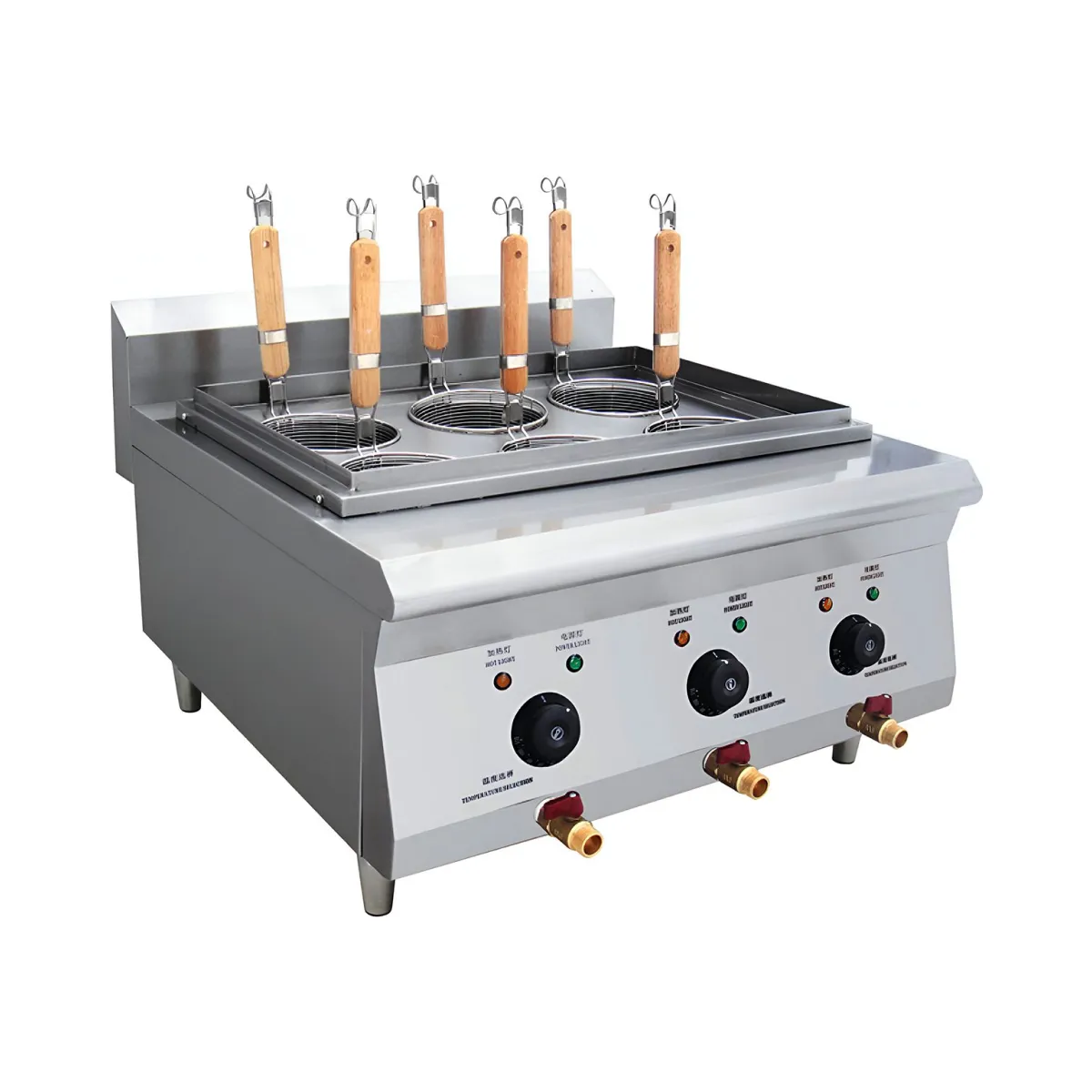 COCEDOR DE PASTAS DE 6 CANASTILLAS ELÉCTRICO | BN600-E605