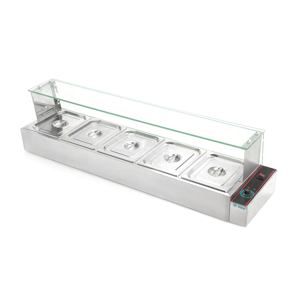 BAÑO MARÍA ELÉCTRICO DE 5 INSERTOS | BN-B24