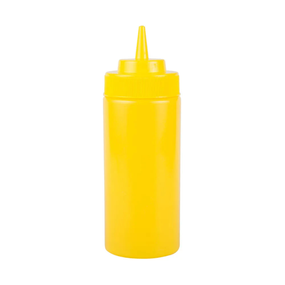 Bote Recipiente p Aderezo Amarillo 16 Oz Concasse MCDV16MK