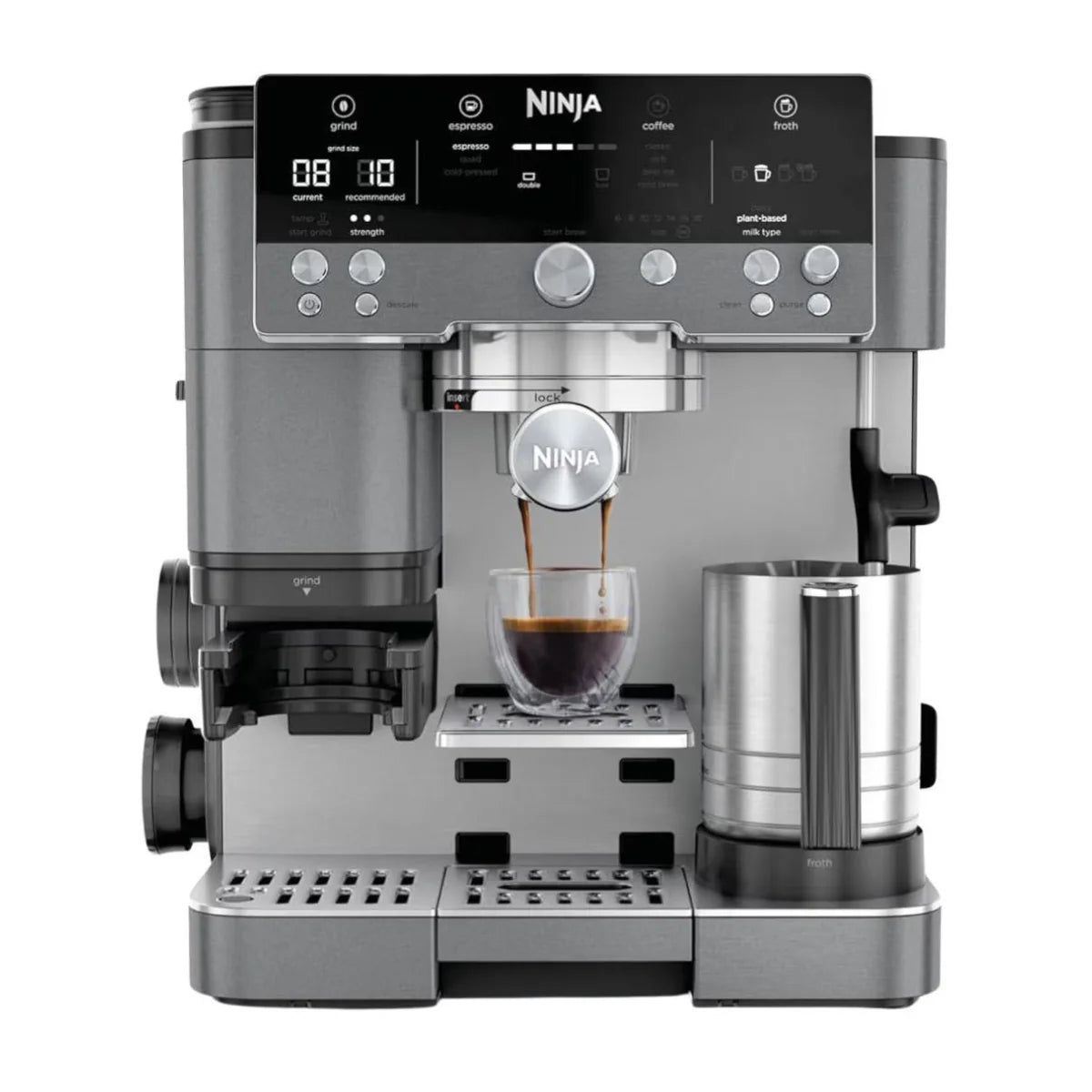 Cafetera Espreso 2.1 l │ Acero Inoxidable y Plástico De ES601