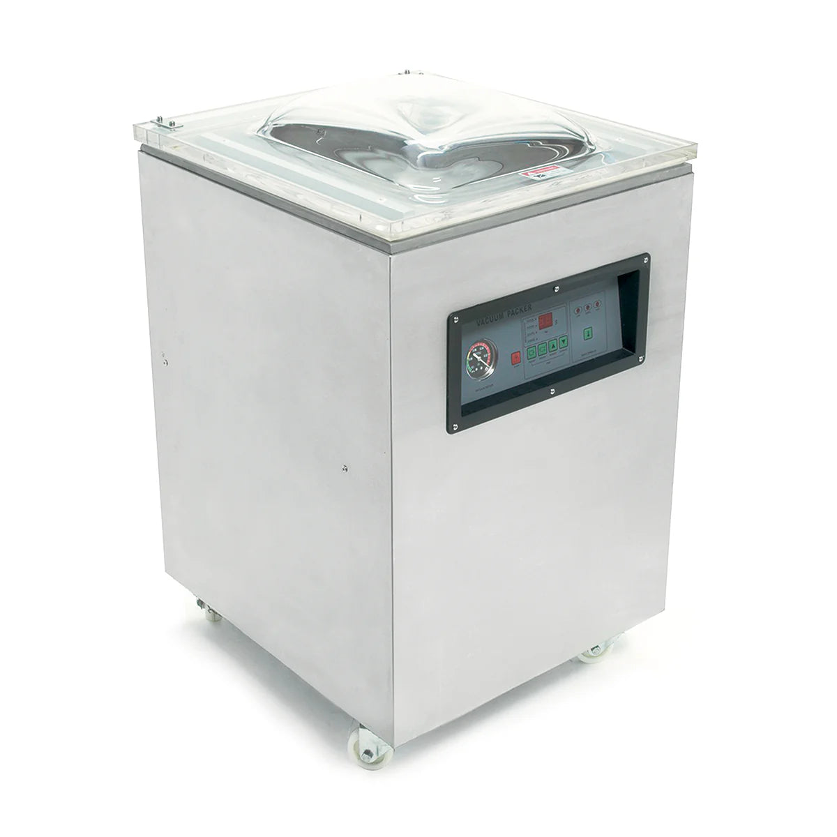 EMPACADORA AL VACÍO DE PISO CON DOBLE BARRA DE 40 CM | DZQ-400B