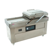 EMPACADORA AL VACÍO DOBLE CAMPANA CON DOBLE BARRA SELLADORA DE 50 CM | DZQ-5002SA