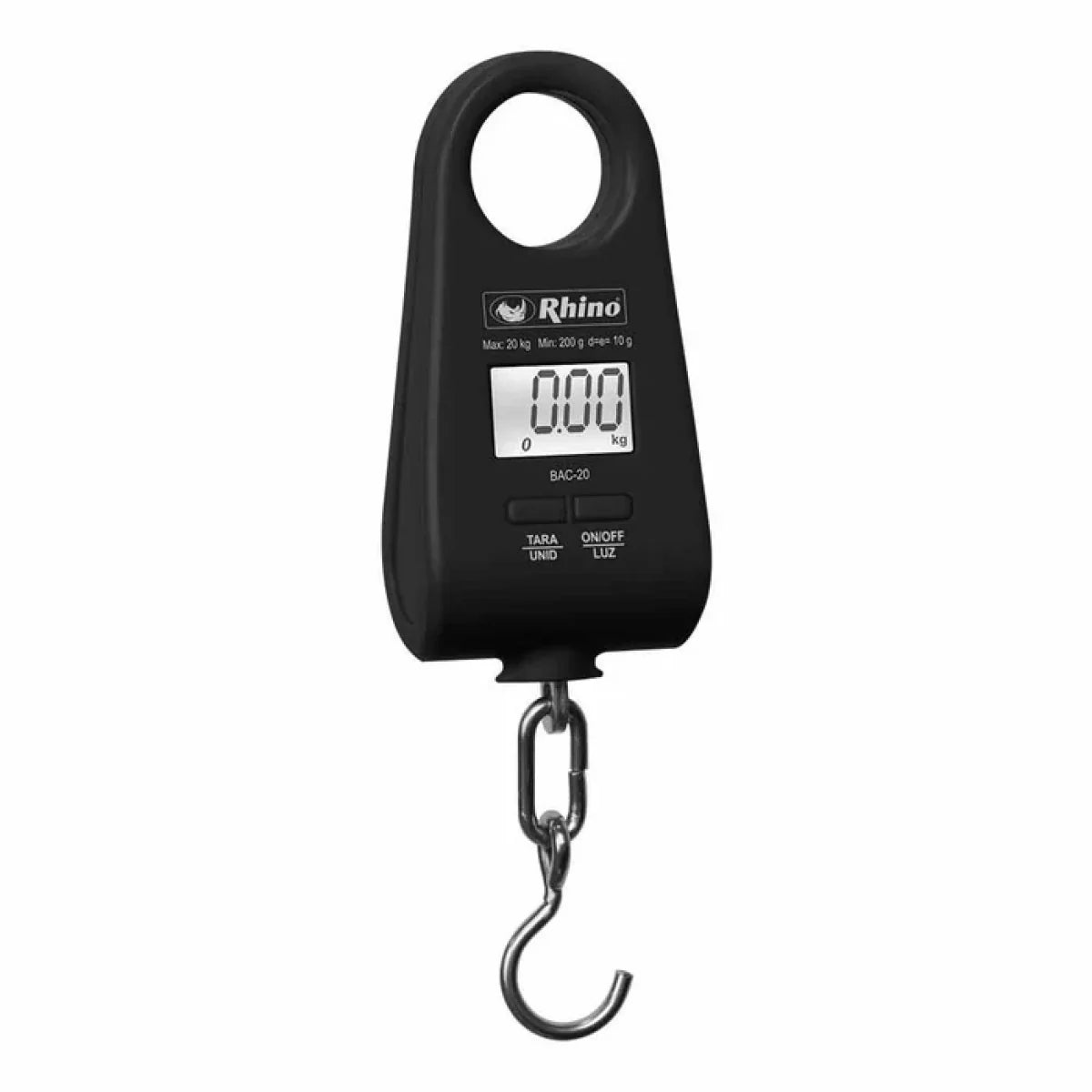 Gancho Metálico / Carcasa Plástica 20 Kg Rhino BAC-20