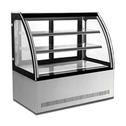 VITRINA REFRIGERADA DE PISO CON CRISTAL CURVO | GN-900C2