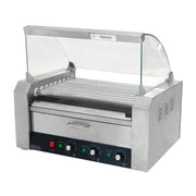 ASADOR DE SALCHICHAS DE 9 TUBOS CON CAJÓN PARA PAN | HHD-09A