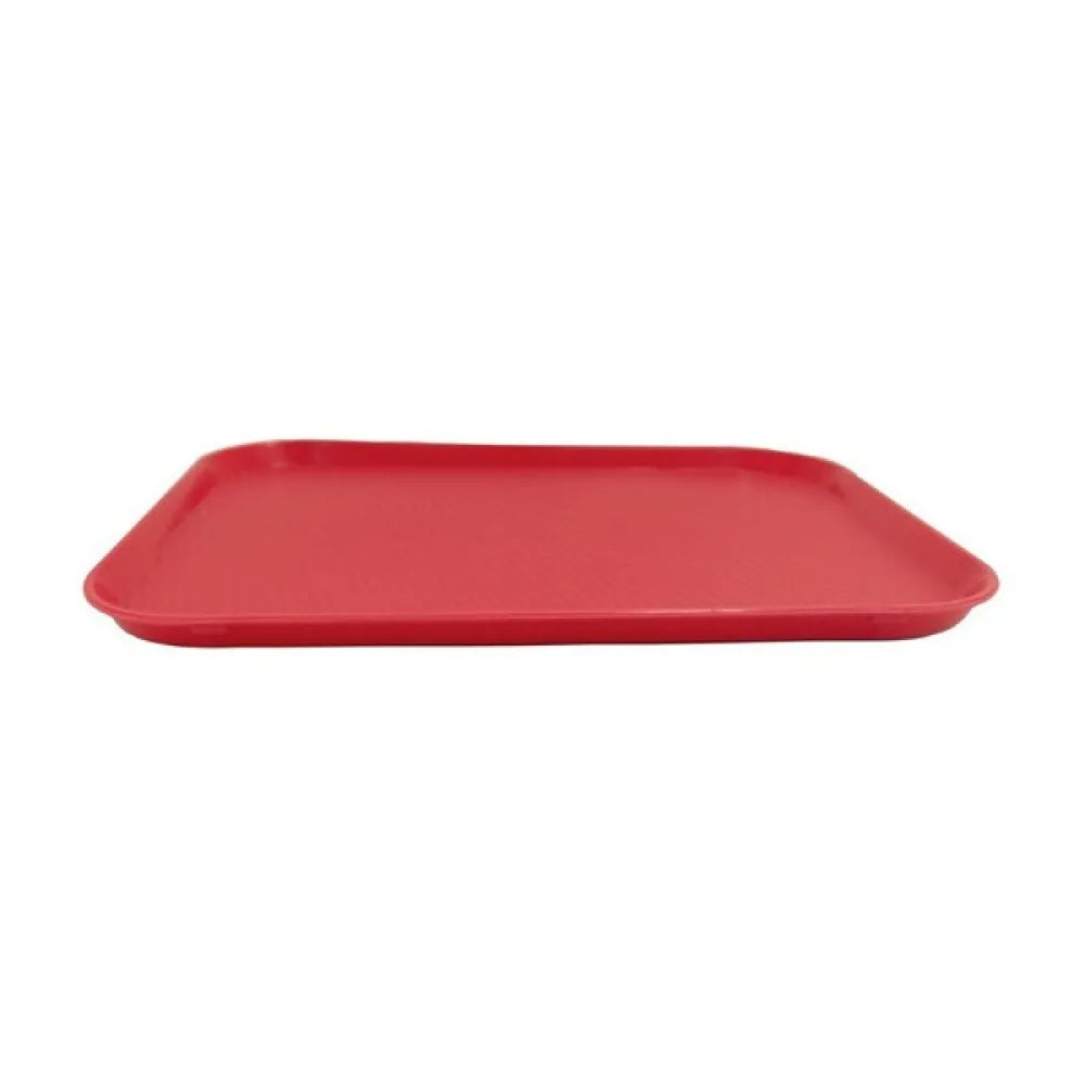 Charola Servicio 14x18" CONCASSE | Antiderrapante | Roja
