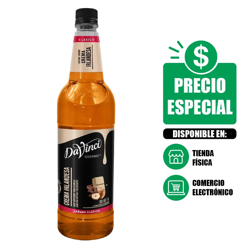 Jarabe de cema irlandesa mx 1l mca coffee solutions MOD: 20650318