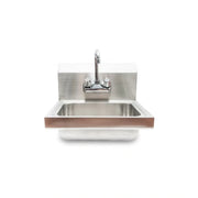 Lavamanos a Pared De Acero Inoxidable 43X38 Cms Concasse MCEQL17