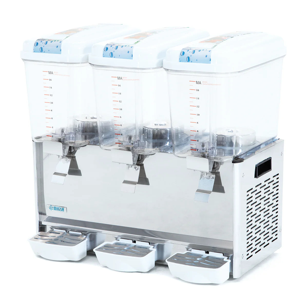 ENFRIADOR DE AGUAS DE TRES TANQUES TIPO FUENTE (SPRAY) 18 L | LYP-3X18