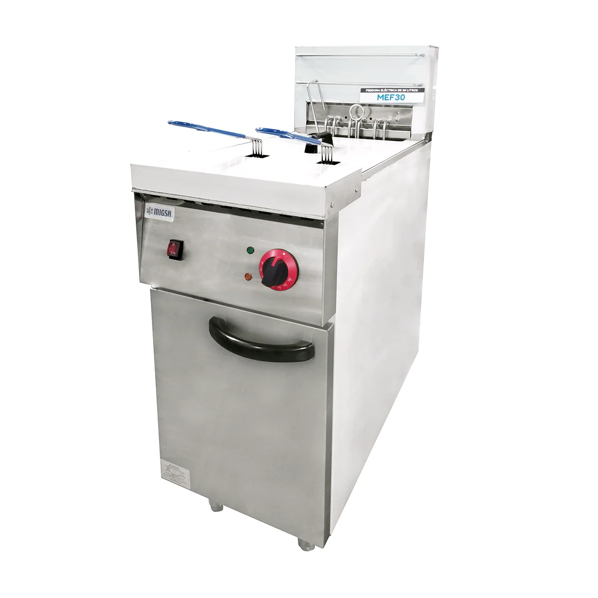 FREIDORA ELÉCTRICA DE PISO DE 30 LITROS