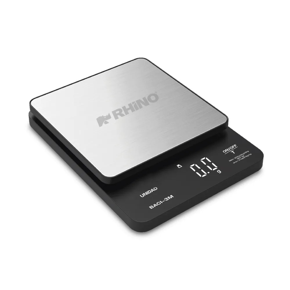 Plato De Acero Inoxidable / Carcasa Plástica 3 Kg Rhino BACI-3M