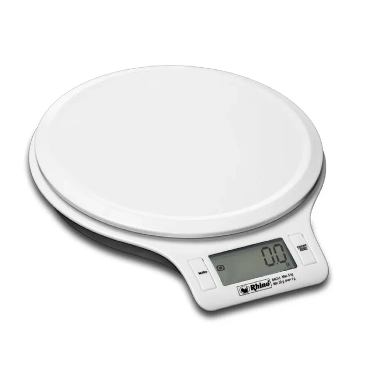 Plato De Acero Inoxidable / Carcasa Plástica 5 Kg Rhino BACI-5