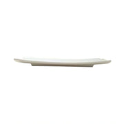 Plato De Melamina Canoa 40Cm Blanco Concasse MCPLMPC40B