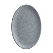 Plato De Melamina De Lujo Liso 30 Cms Gris Concasse MCPLMTRL30G