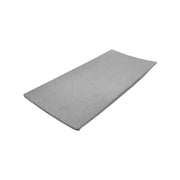 Plato Rectangular 30*14 Cms Melamina Gris Concasse MCPLMPR3014G