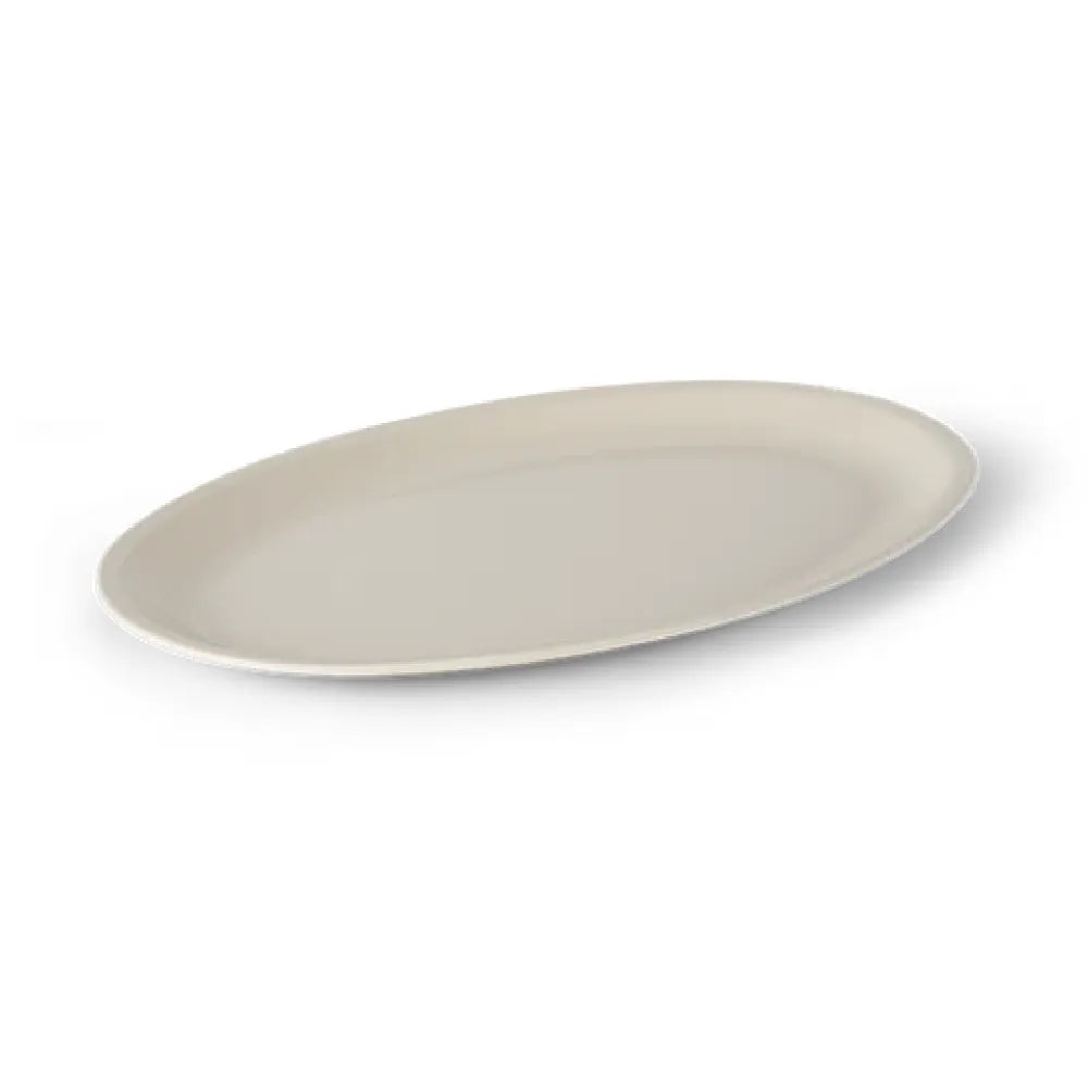 Platon De Melamina Oval 29 Cms Concasse MCPLMO11