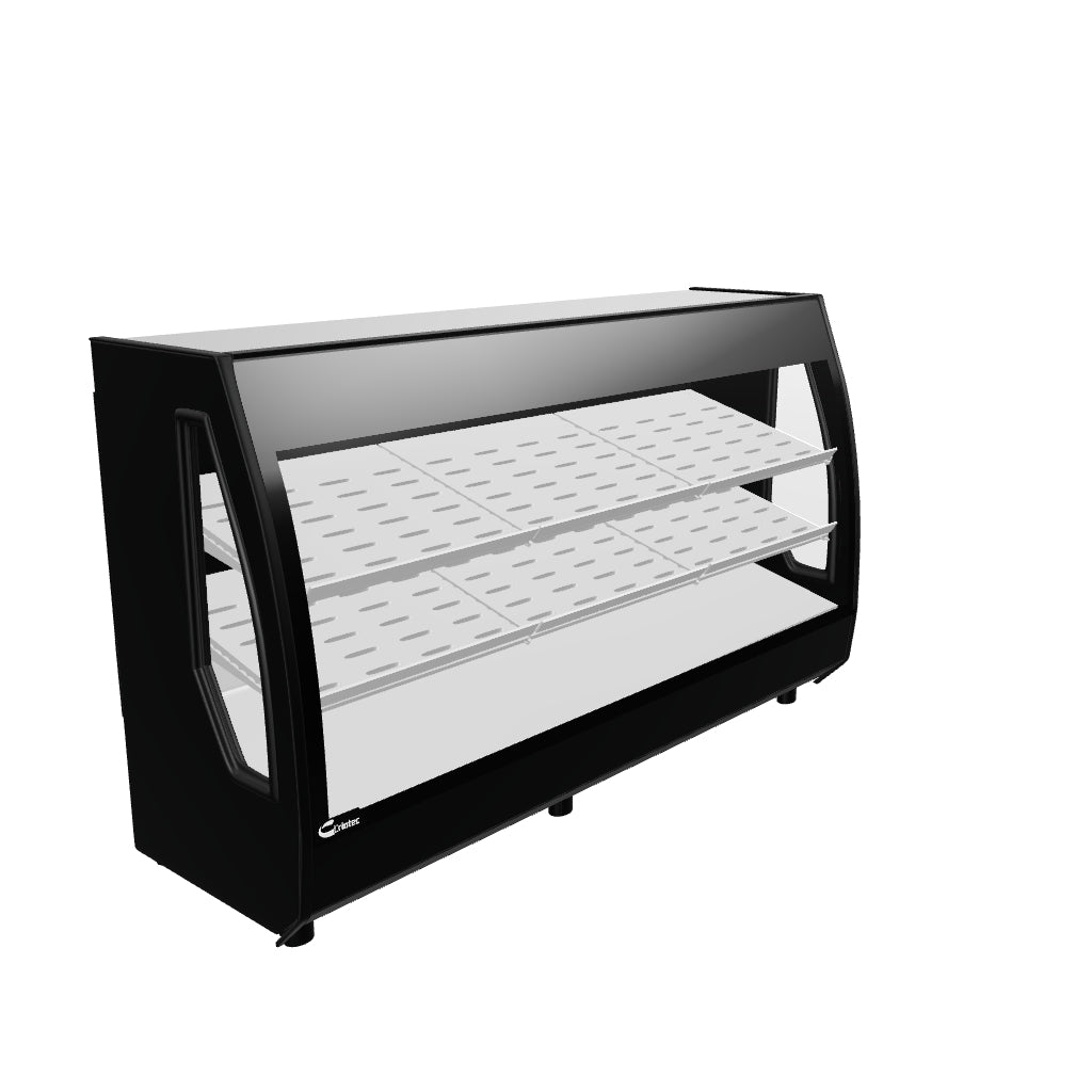 VITRINA HORIZONTAL | VIDRIO CURVO | SISTEMA DE CONVECCION | USO COMERCIAL | CRIOTEC VCC-200