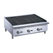 ASADOR COMERCIAL A GAS DE 3 QUEMADORES RADIANTE | CCBH1252