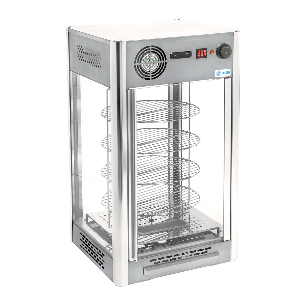 EXHIBIDOR Y CALENTADOR DE PIZZA | RTR-108L