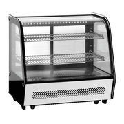 VITRINA REFRIGERADA CRISTAL CURVO CON SISTEMA ANTIEMPAÑANTE FRONTAL | RTW-120L4