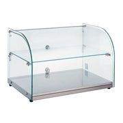 VITRINA EXHIBIDORA NEUTRA CRISTAL CURVO | RTZ-45L