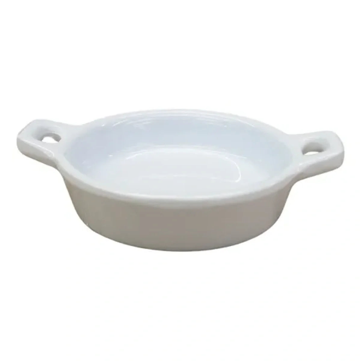 Salserita De Melamina Redondo Blanco 10 Cm Concasse MCPLMSRL10B
