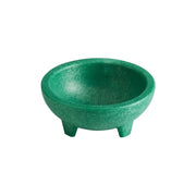 Salsero De Plástico Molcajete Verde 5 Cm Concasse MCSAL03V