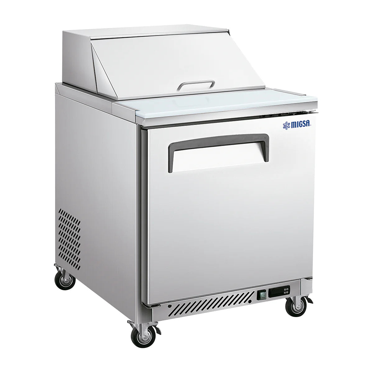 MESA FRÍA PARA ENSALADAS DE 1 PUERTA TIPO AMERICANO DE 170 L | SCL-1
