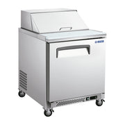MESA FRÍA PARA ENSALADAS DE 1 PUERTA TIPO AMERICANO DE 170 L | SCL-1