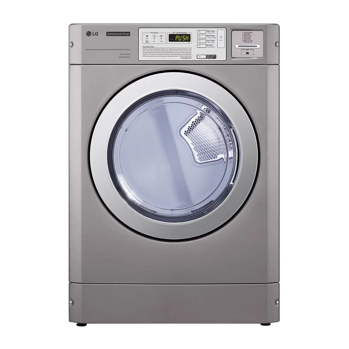 Secadora Semi Industrial Giant-C 10 Kg Gas Natural Lg DCDG27RUCNS