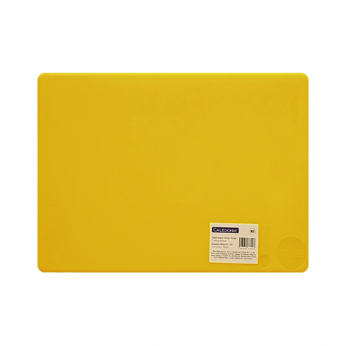 Tabla para cortar amarillo polietileno 45 x Caledonia TAPACO-18AM