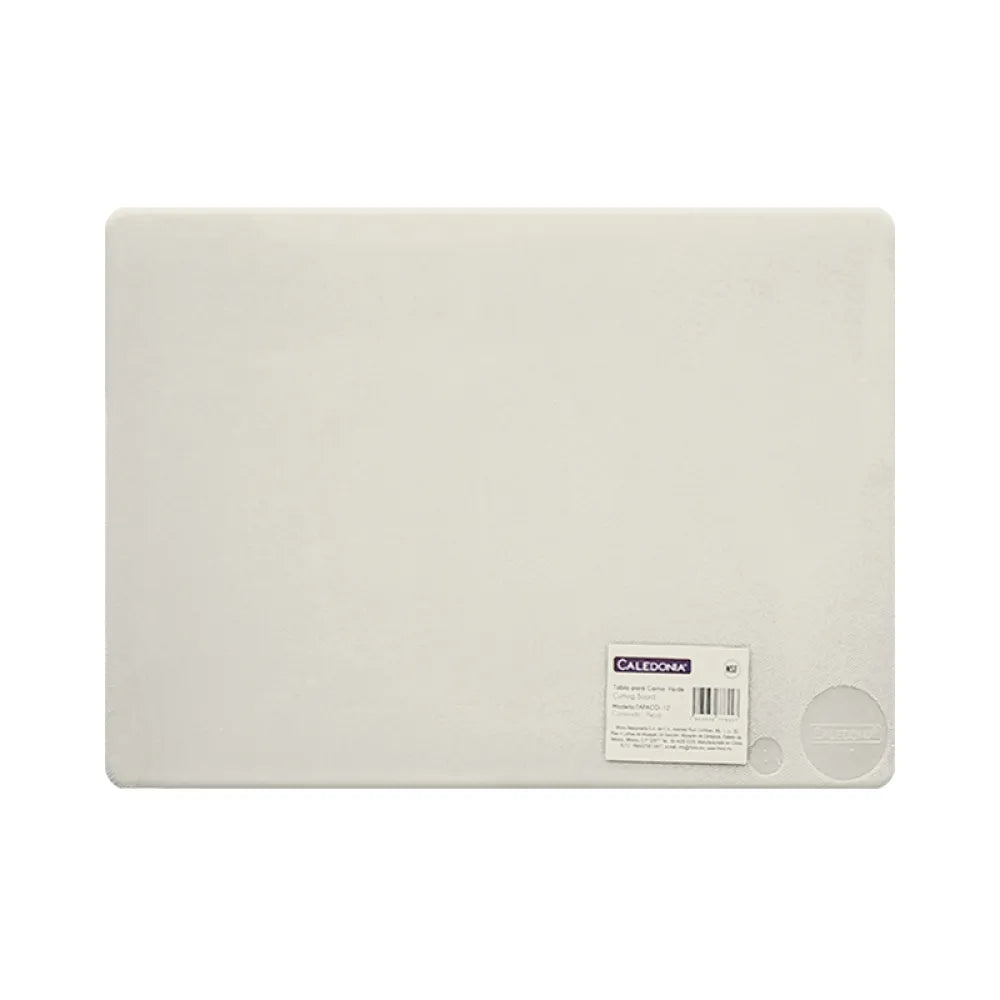 Tabla para cortar blanco polietileno 38 x 51 Caledonia TAPACO-15B