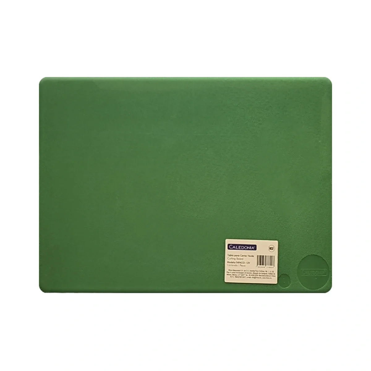 Tabla para cortar verde polietileno 38 x 51 Caledonia TAPACO-15V