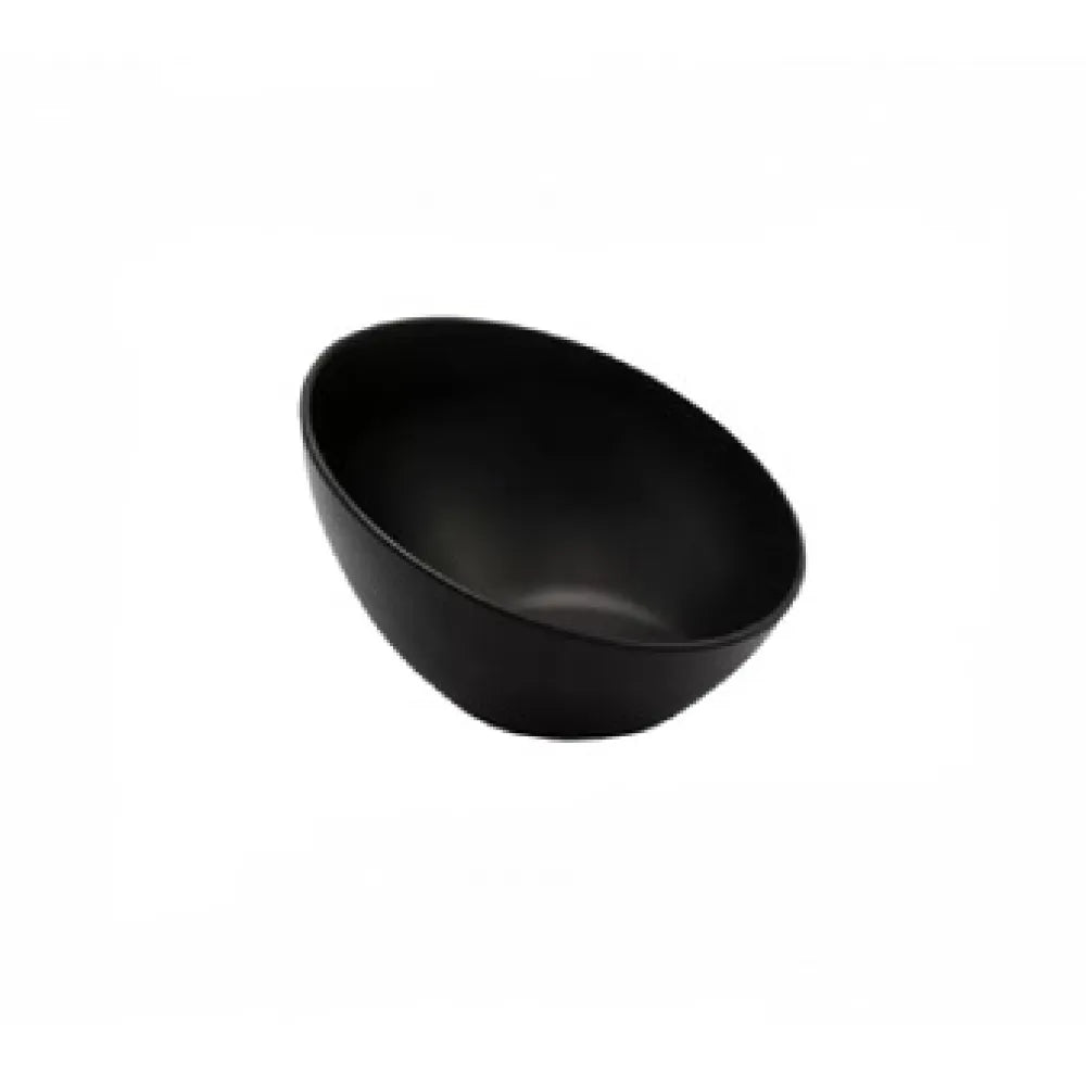 Tazon Inclinado 13 Cms Melamina Negro Concasse MCPLMBLI13N
