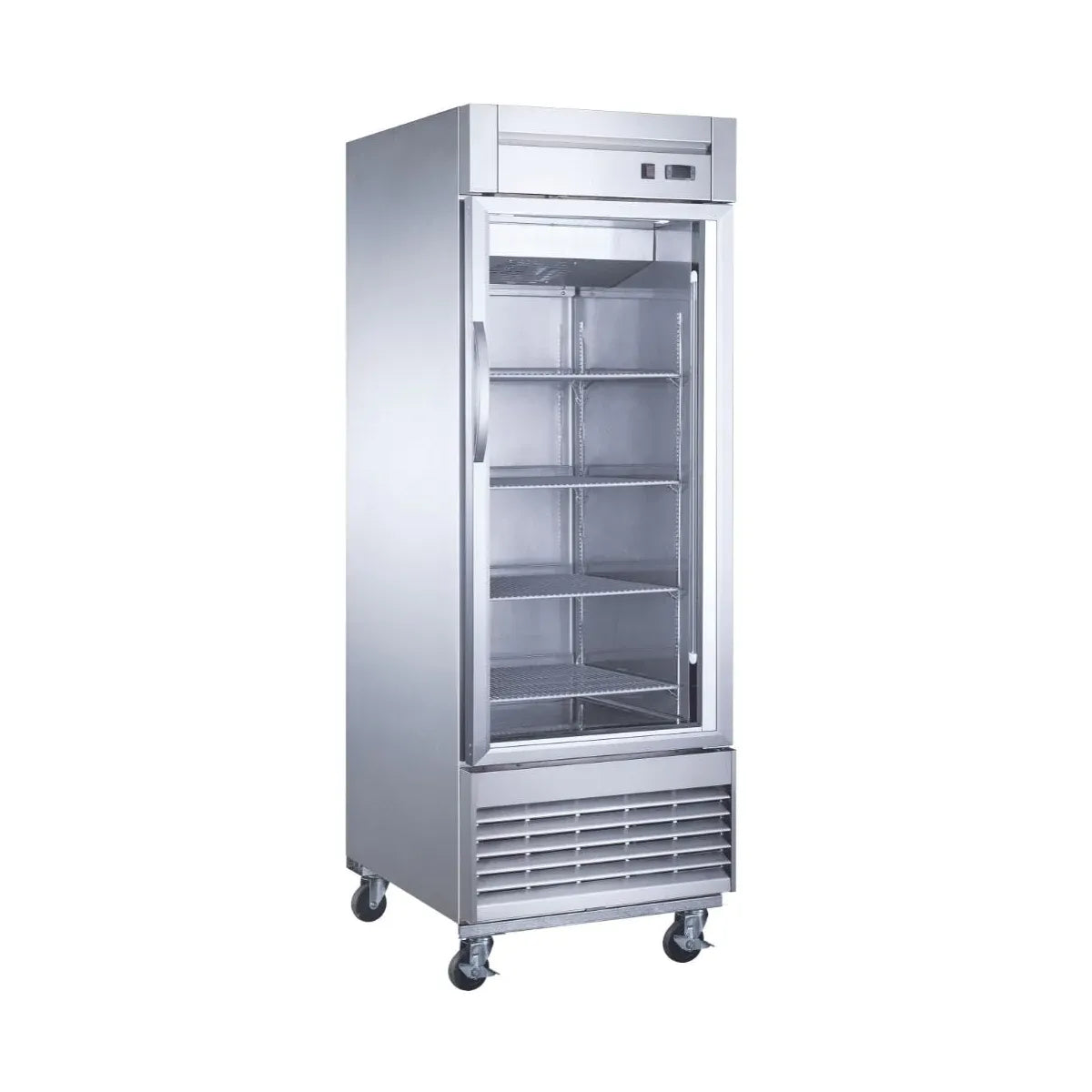 CONGELADOR VERTICAL PUERTA DE CRISTAL EN A.I. DE 23 PIES CÚBICOS | UR-27F-1G