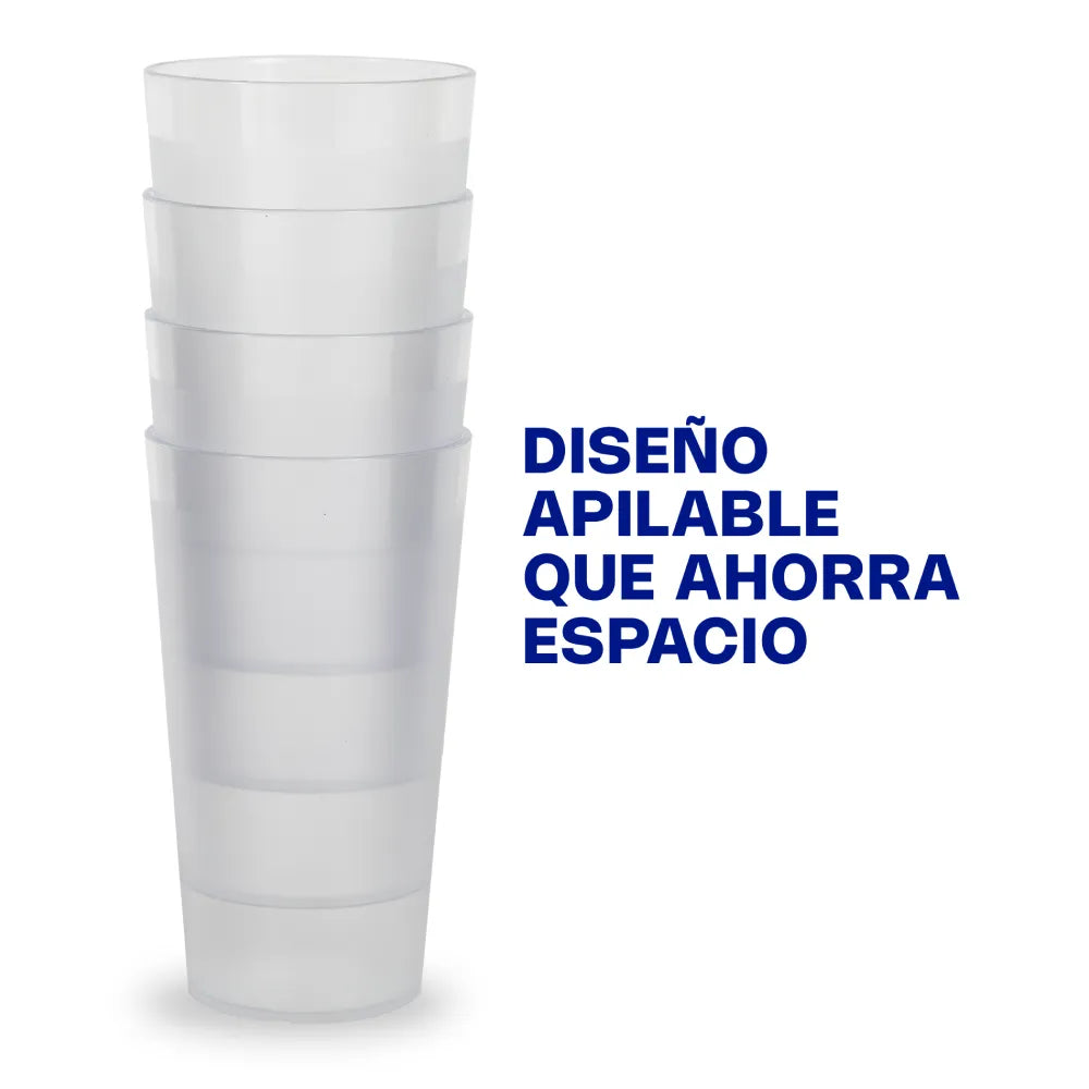 Vaso transparente policarbonato 22 oz Caledonia VATRA-22