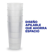Vaso transparente policarbonato 22 oz Caledonia VATRA-22