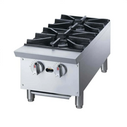 PARRILLA COMERCIAL A GAS DE 2 QUEMADORES | XRB-2-MG