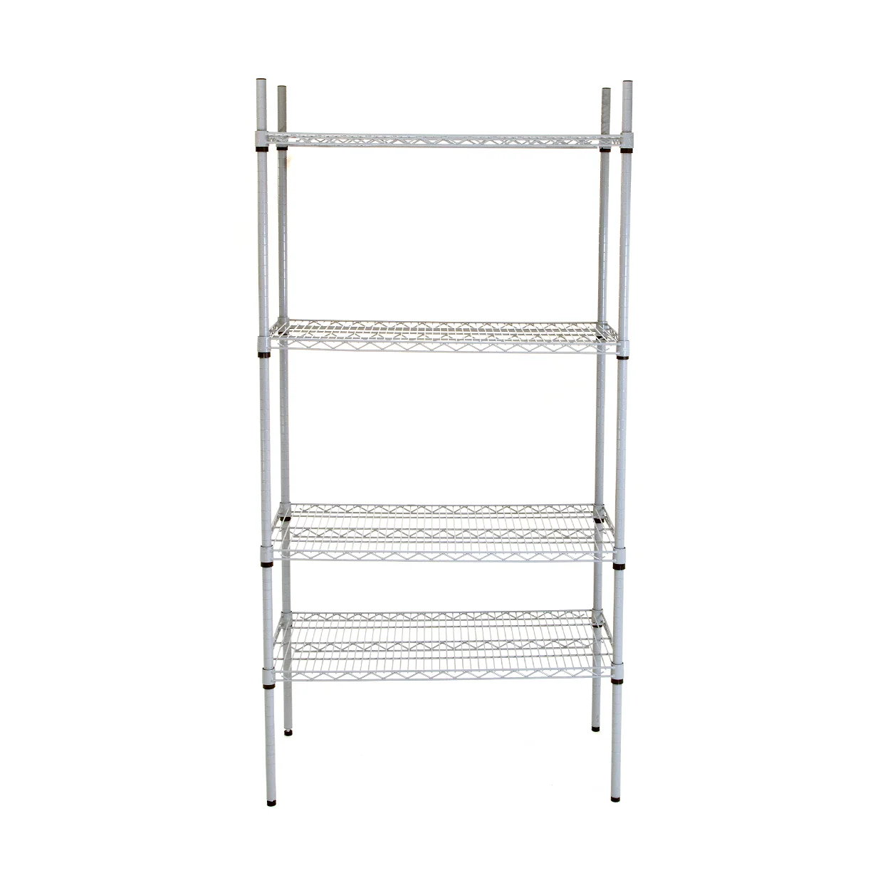 Anaquel de Alambrón 4 Niveles 200 kg Pintura Epóxica 122 cm | YG-1848WR4