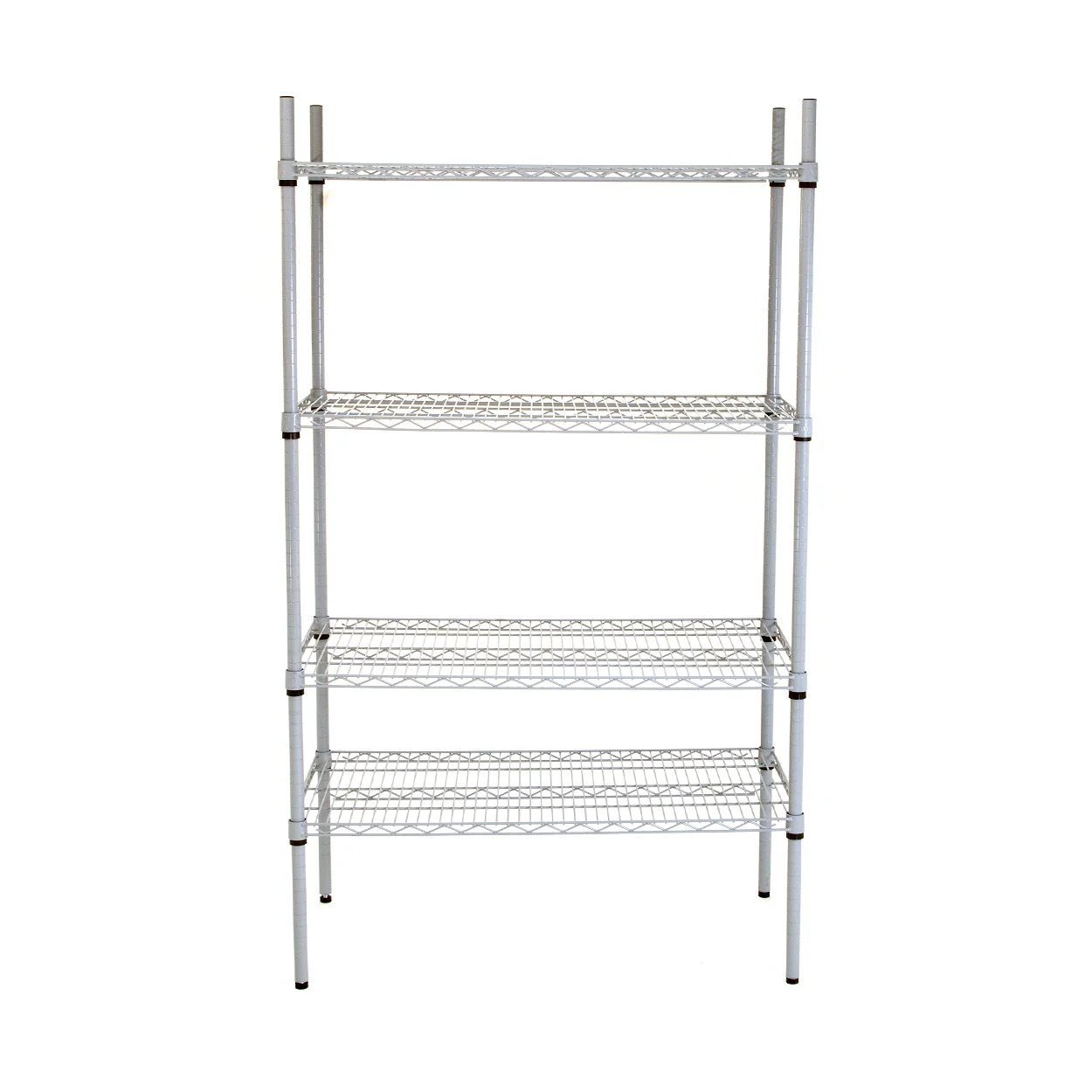 Anaquel de Alambrón Profundo 4 Niveles 200 kg Epóxico 90 cm YG–2436WR4