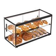 VITRINA EXHIBIDORA NEUTRA CRISTAL RECTO DE 90 LITROS | ZW-90